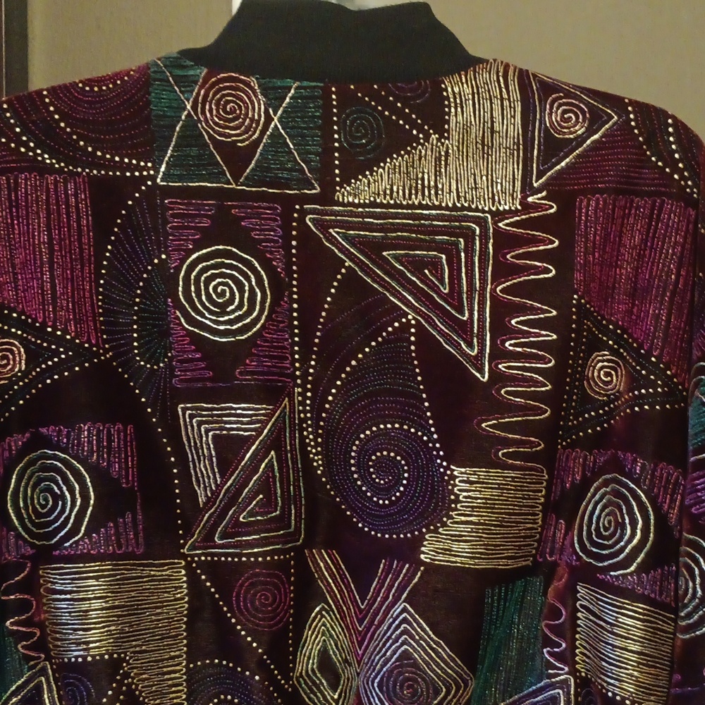 Attitudes Vibrant Multicolor Jacket - image 8